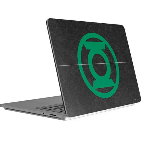 DC Comics Green Lantern Logo Black Background Surface Laptop Studio Skin